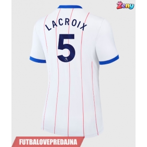Lacne Ženy Futbalové dres Chelsea Maxence Lacroix #5 2026-27 Krátky Rukáv - Tretina